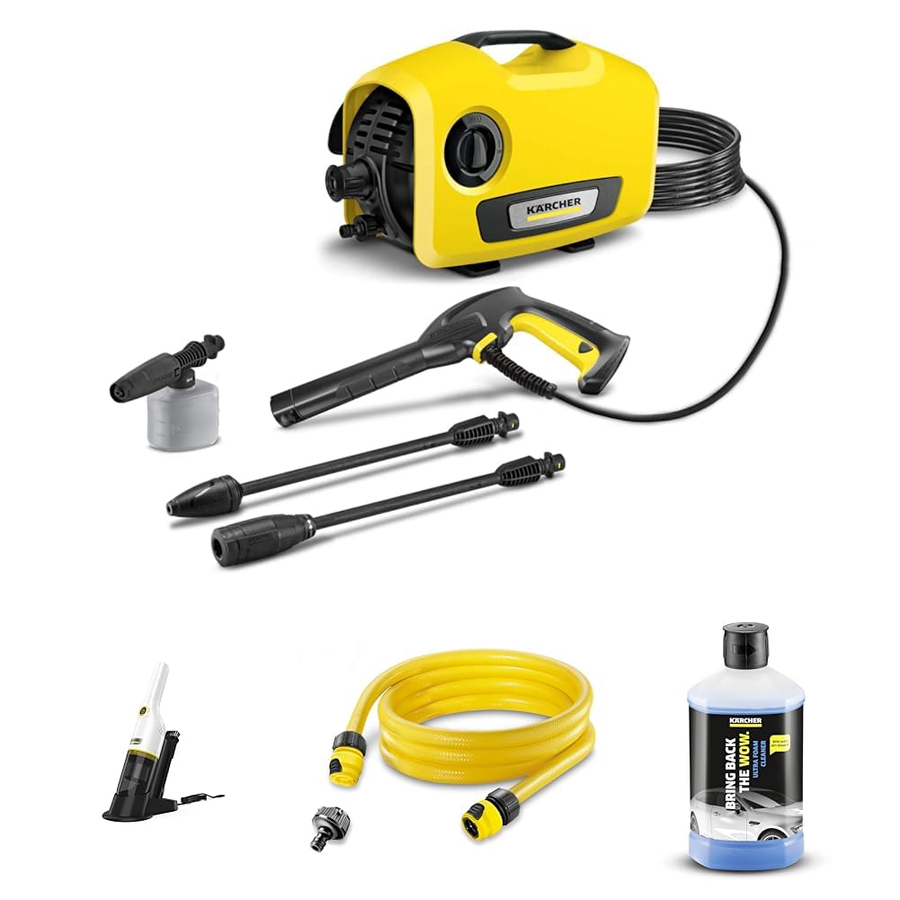 Amazon | ケルヒャー(Karcher)【車内外 洗車セット】 高圧洗浄機K2